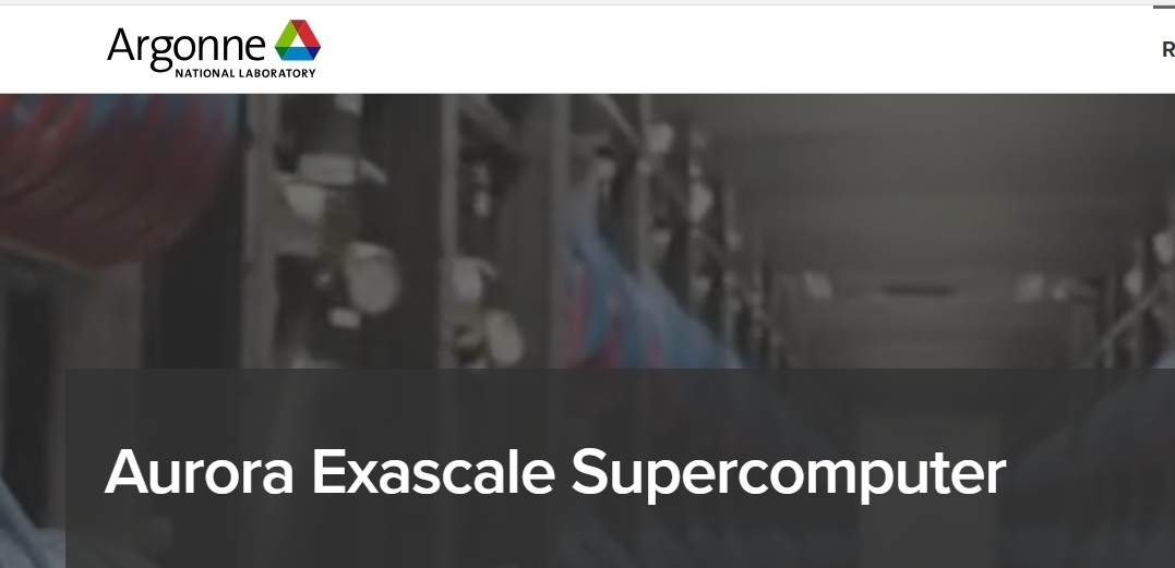 aurora exascale supercomputer