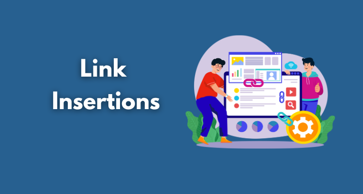 Link insertions