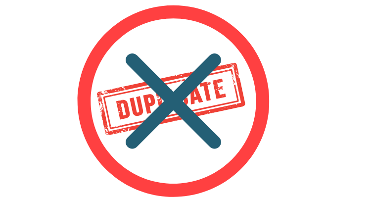 Avoid Duplication