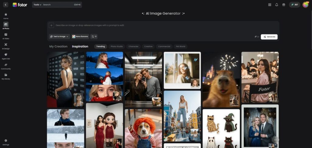 Fotor AI Image Generator Tutorial