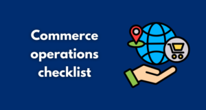 Commerce operations checklist 7 workflows to automate