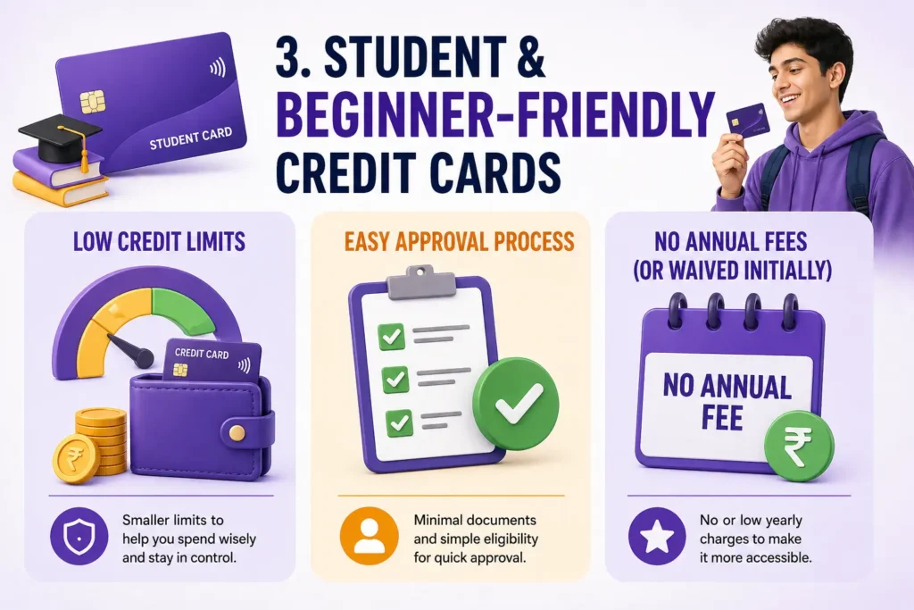 Student & Beginner-Friendly Credit Cards