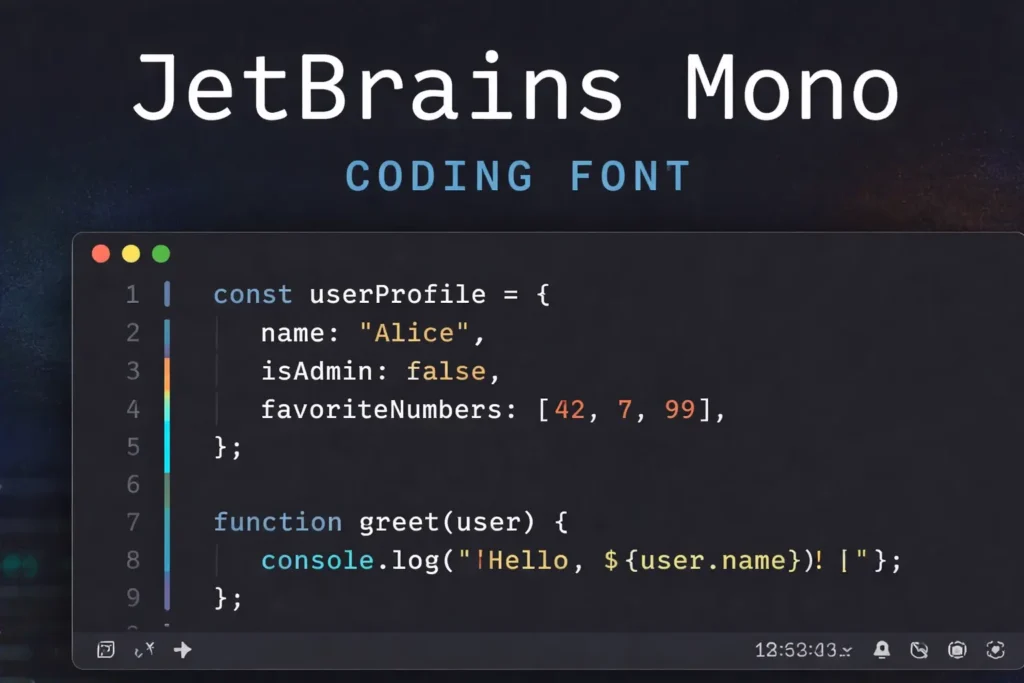 JetBrains Mono