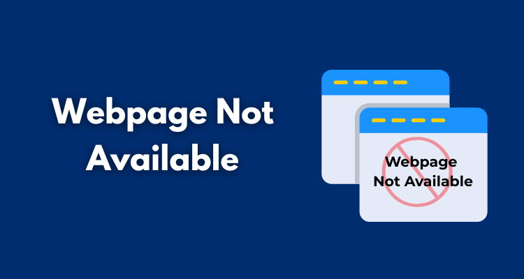 Webpage Not Available