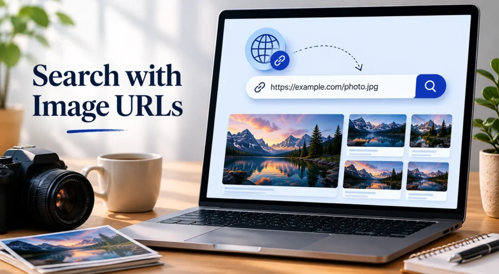 Search with Image URLs