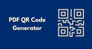 PDF QR Code Generator