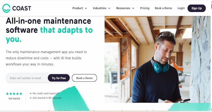 Home page of  Coast