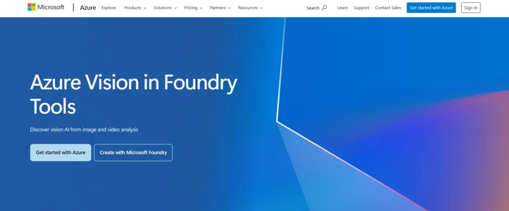 Microsoft Azure AI Vision