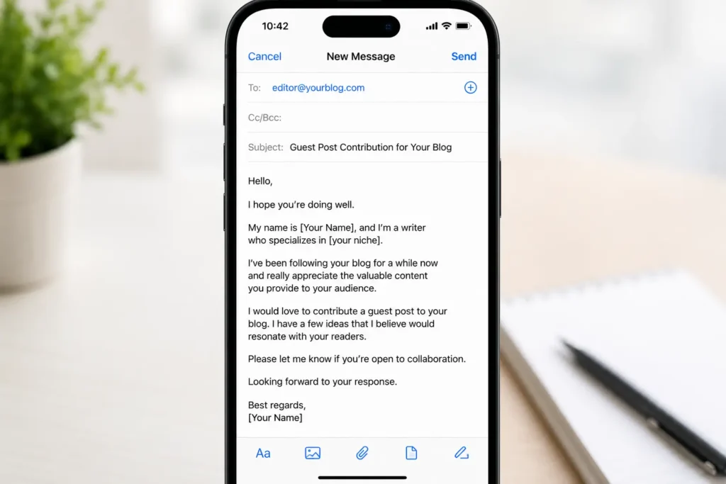 Reach Out to Publishers