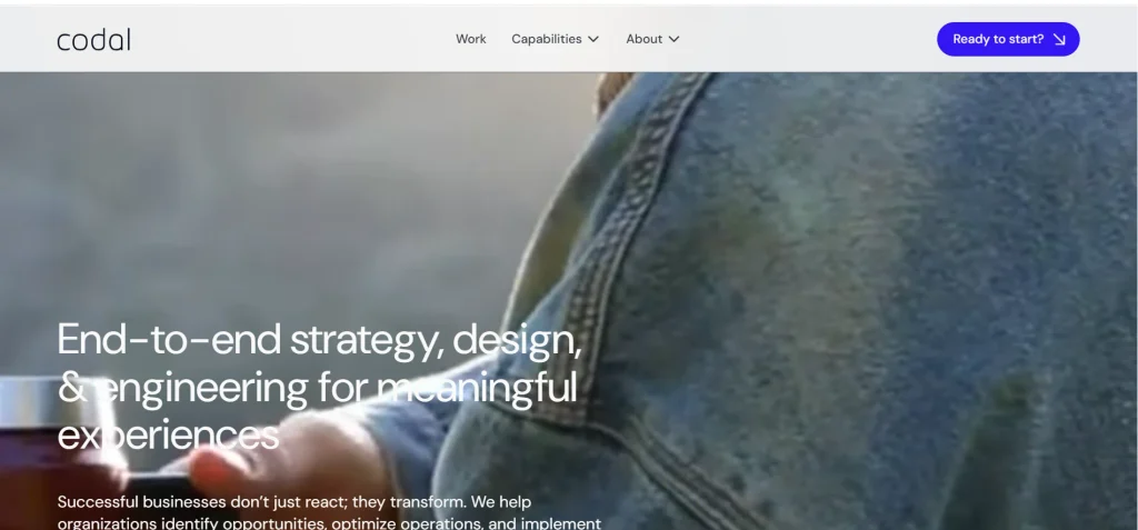 Home page of  Codal